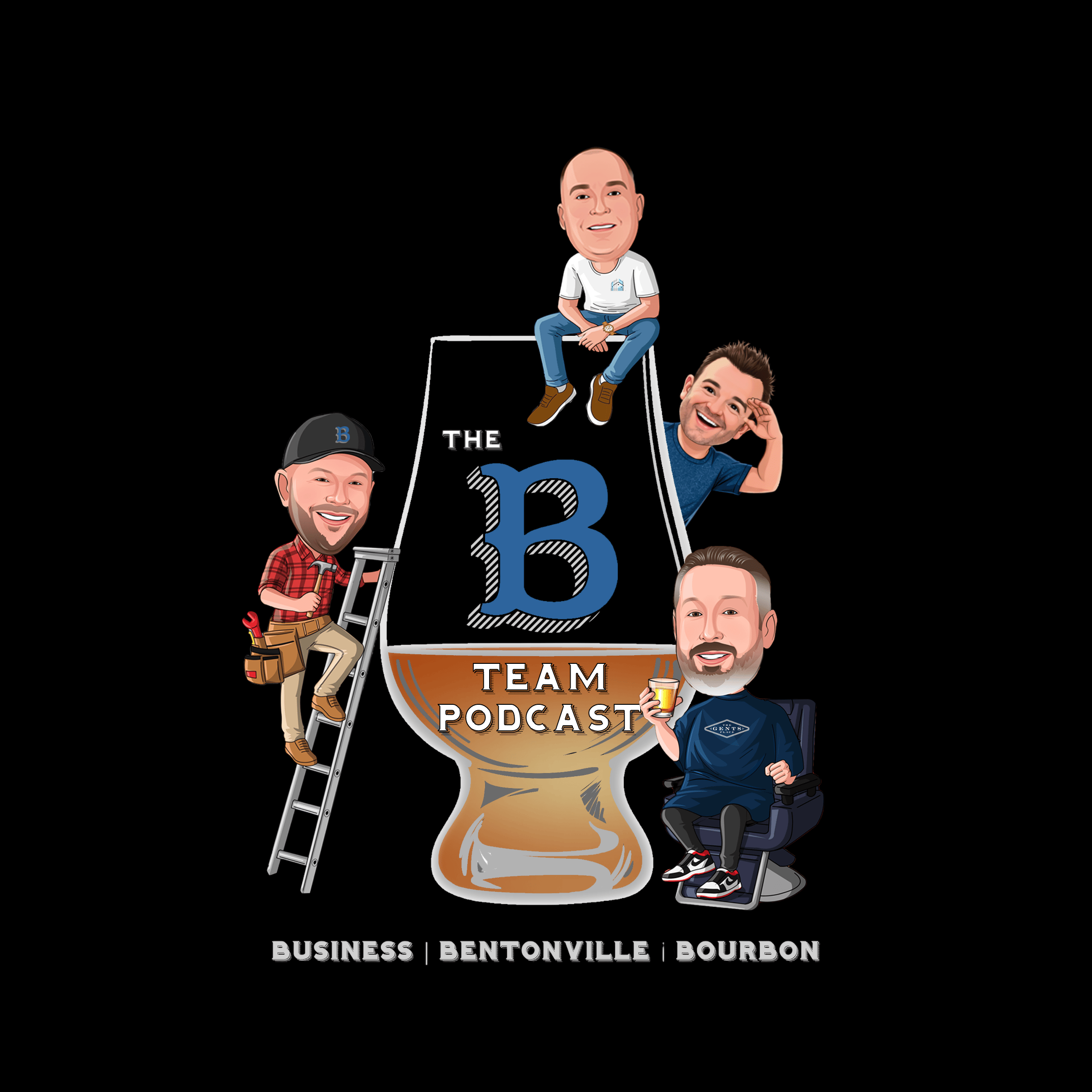 The B Team Podcast hosted by Matt Marrs, Josh Saffran, Robert Nelson, and Jim Corbett